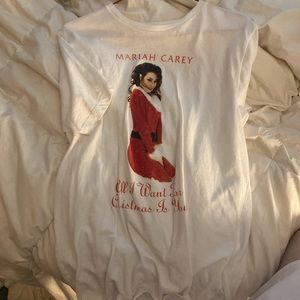 Mariah Carey Pajama Shirt